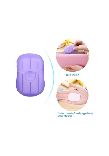 Kağıt Seyahat Sabunu 20 Adet