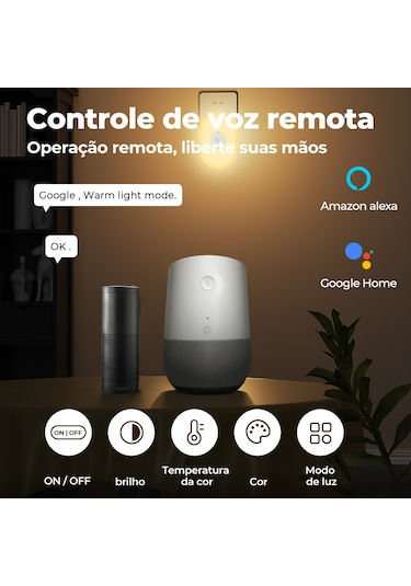 Suofeng Tuya Wifi Akıllı Vücut Algılama Gece Lambası - Çok Seviye Işık Regülasyonu, Uygulama İle Renk Ayarı, Ev Dekoru Için, Avrupa Standartı 110-240v Geniş Voltaj Diğer