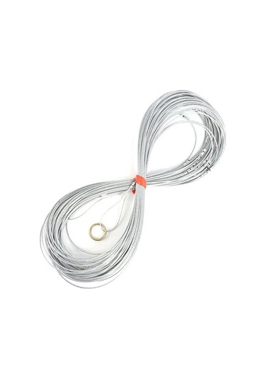 Dancemonkey Ölçekli İşaretleme Çekme Halkası Derin Kuyu Halatı, 50m Çelik Tel Ölçme Halatı Diğer