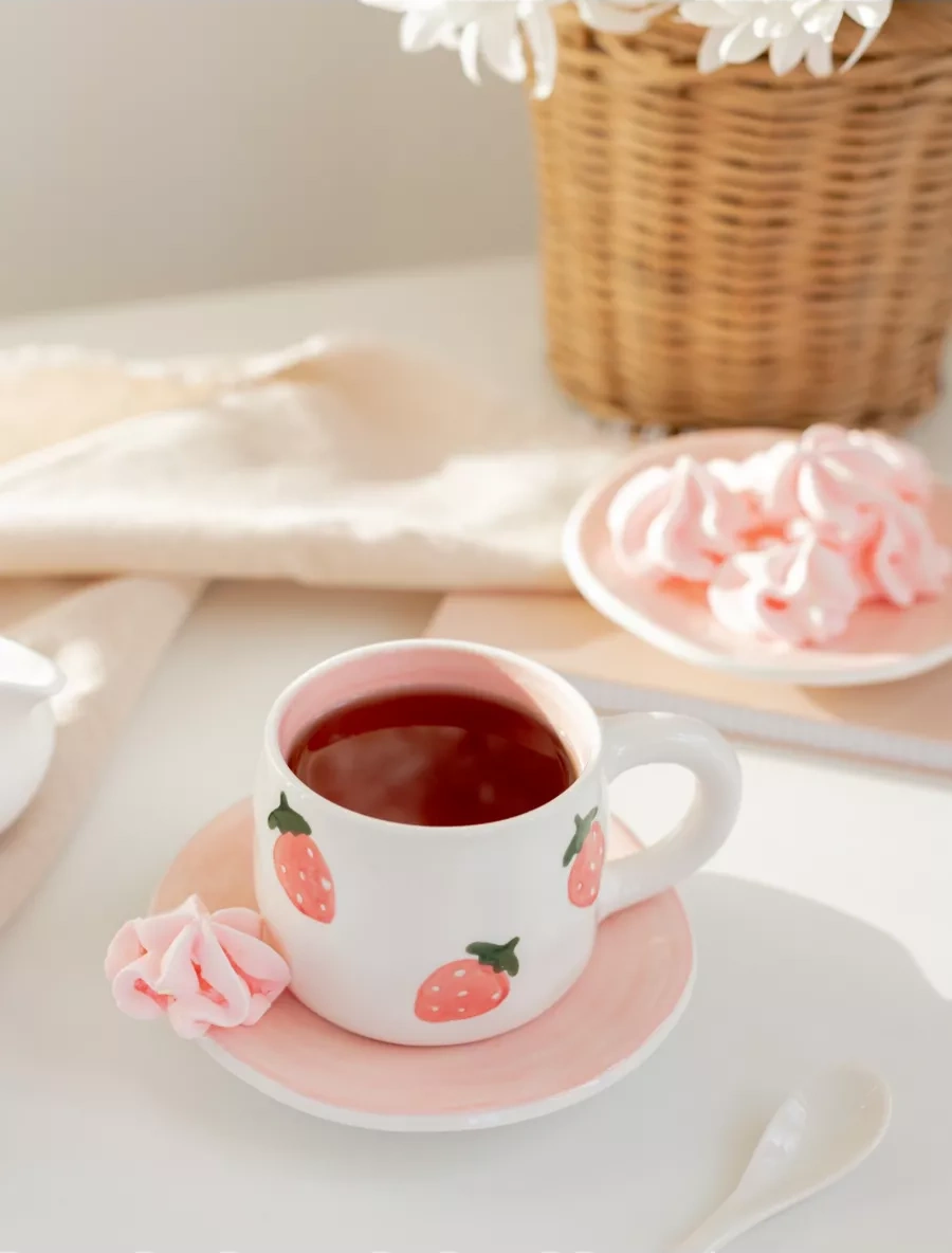 Perex Çay Takımı Tabak Ve Kupa Seti, 250 Ml 192909015 Beyaz