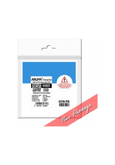Mupa Termal Ped / Thermal Pad 1.0Mm 1.3W/Mk 10X4Cm M1007