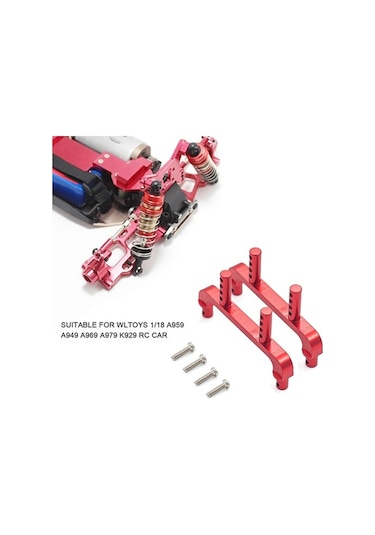 Pazly Wltoys Ve Seti Şanzıman Rc İçin Gövde Geeroyoo Araçları Alüminyum Aksesuarları 1/18 Sn