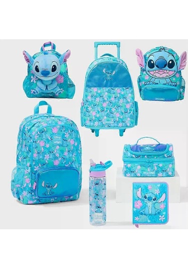 Okul Çantası 7 Adet Avustralya Dikiş Kawaii Çocuk Öğrenci Okul Çantası Öğle Yemeği Çantası Su Bardağı Çift Omuz Sırt Çantası Çocuk Kız Hediye Diğer