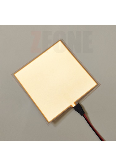 5 5 Cm Led Işık Yayan Pano Sarı