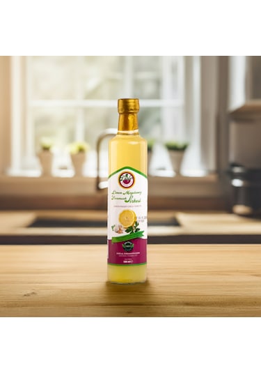 Meşe Fıçı Limon Maydanoz Sarımsak Sirkesi 500 ML