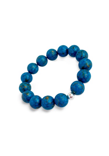 Gümüş Arizona Turkuaz Firuze Doğal Taşlı Kadın Bileklik Gümüş