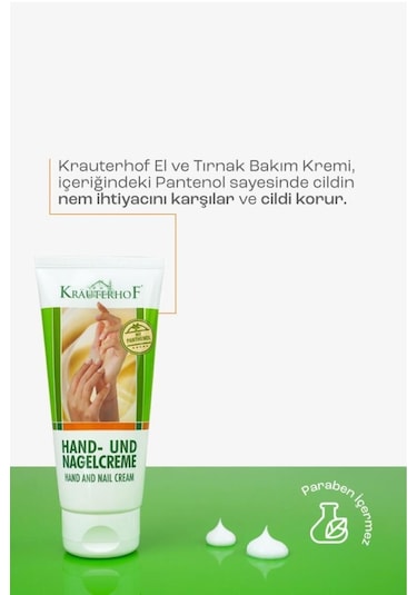 Krauterhof El Ve Tırnak Kremi 100 Ml 2 Adet