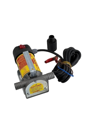 Düzey 12 Volt 1 Inc Alüminyum Gövde Sıvı Transfer Pompası