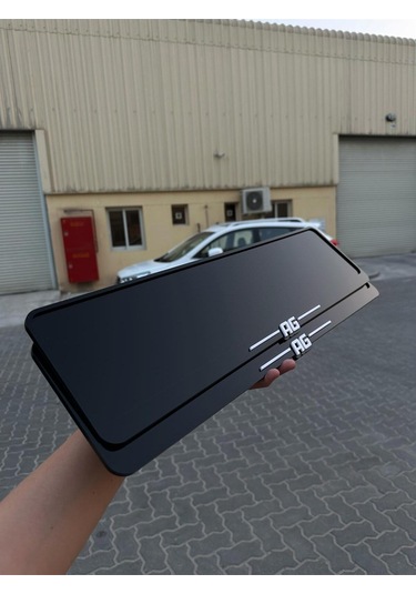 Baş Harflerinize Özel Kesim Full Pleksi Plakalık