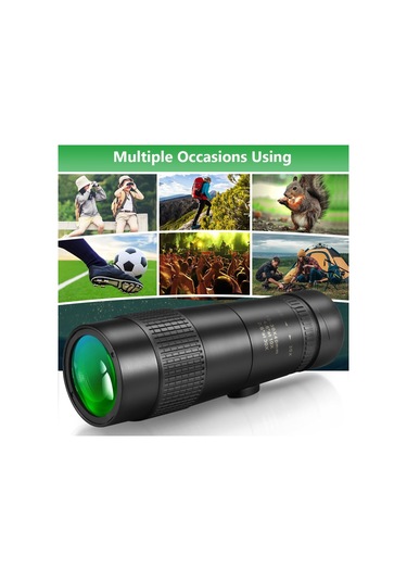 10-30x40mm Monoküler Teleskop, Hd Yüksek Güçlü Fmc Bak4 Prısm Zoom Yetişkinler İçin Monoküler Çocuklar