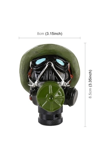 Wondernest Evrensel Yüz Maskesi Şekli Manuel/otomatik Vites Topuzu - Tüm Arabalar İçin Uygun Std