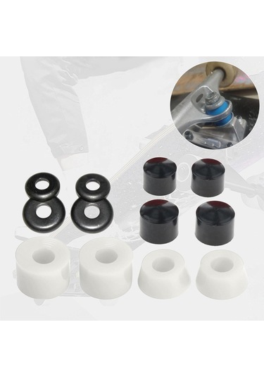 Homyl Kaykay Burcu Yedek Bardak Yıkayıcılar Longboard Beyaz Beyaz Çok Renkli