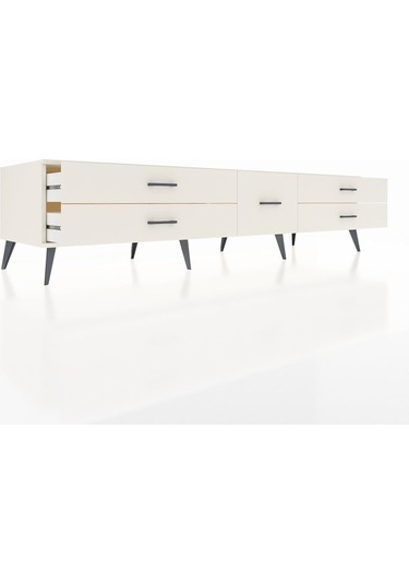 Kronos Tv Ünitesi 5 Çekmeceli 220x59x51 Aytaşı-çam/aytaşı Atlas Çam/aytası - Aytası