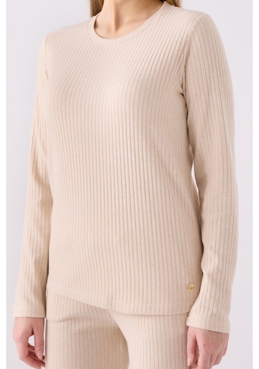Pierre Cardin Kadın Krem Pijama Takımı Pc8908-s-v3 Krem