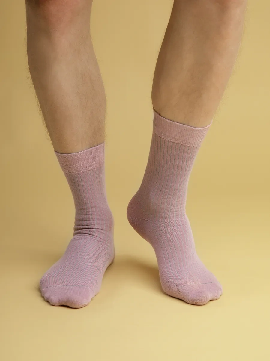 Nosko Yüksek Renkli Çoraplar 6 Çift 446882447 Bej