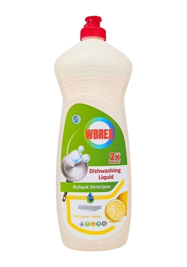 Wbrex Limon Kokulu Sıvı Bulaşık Deterjanı 5 x 650 ML