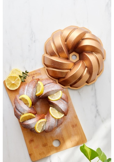 Karaca  Örgü Gold Döküm Kek Kalıbı 26 cm