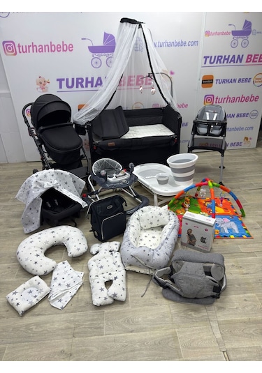 Yeni Doğan Cool Bag Lüx Bebek Çeyiz Seti 30 Parça