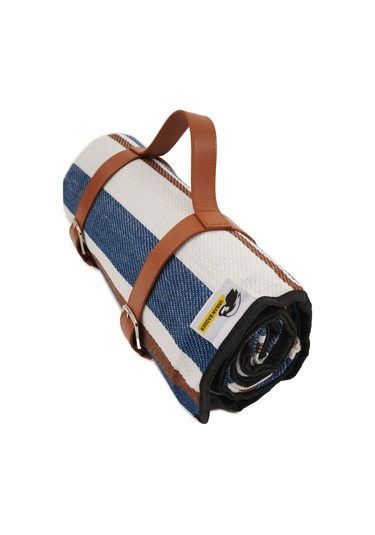 Urban Badger Wunjo Piknik Örtüsü 1.2x2 Metre Beyaz - Mavi