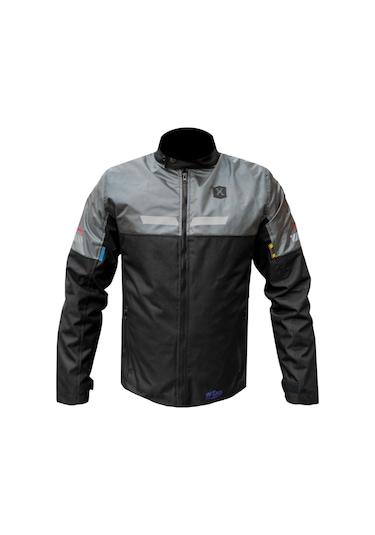 Xspeed Wise Korumalı Motosiklet Montu 50. Yıl Özel Gri