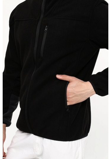 Uniprom Polar Mont Çift Katlı Kalın Kumaş 5 Cepli Siyah - Füme Siyah