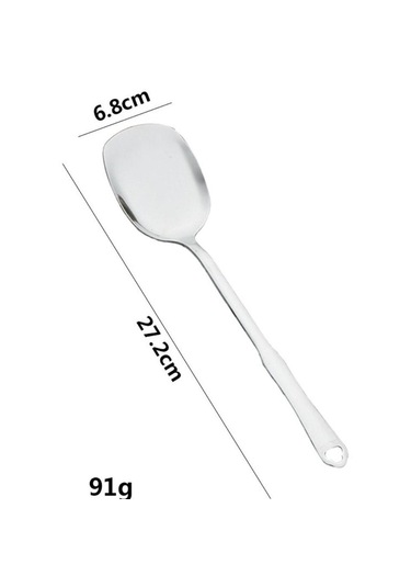 Homyl Paslanmaz Çelik Mutfak Pişirme Gereçleri Mini Turner A Gümüş GÜmüş