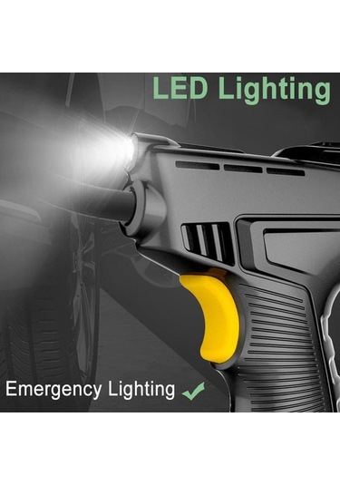 Çok İşlevli Lastik Pompası Ve Lastik Basıncı Monitörü Akıllı Dijital Görüntüler Şarj Edi Şişirme Kompresör & Hava Pompası 55756817