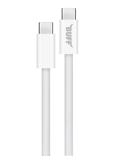 Buff BL74 Örgülü Type-C to Type-C 60W 1.2M Data ve Şarj Kablosu