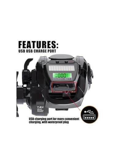 Motion003 Moloca Siyah Sol 1 Adet Güneş Enerjili Usb Şarjli Dijital Ekran Su Damlası Makarası 7 2 1 Dişli Oranı Çift Fren Sistemi Tekne Balıkçılık Kamışı Motion003 Moloca Siyah Sol 1 Adet Güneş Enerjili Usb Şarjli Dijital Ekran Su Damlası Makarası 7 2 1 Dişli Oranı Çift Fren Sistemi Tekne Balıkçılık Kamışı