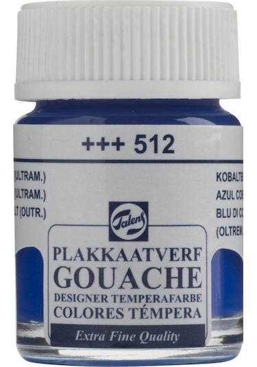Talens Guaj Boya Cam Şişe 16Ml 512 Cobalt Blue Mavi