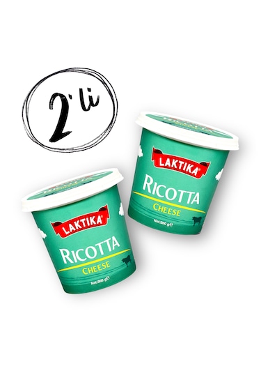 Laktika Ricotta Peyniri 350gr 2li