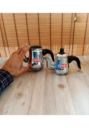 0 Sıfır Numara Çaydanlık. Çok Renkli