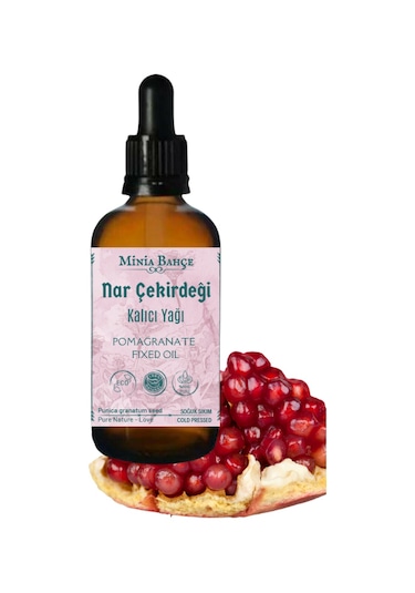 Minia Bahçe Nar Çekirdeği Kalıcı Yağı 30 ML