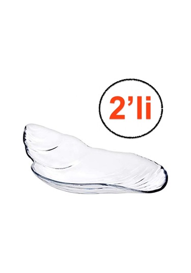 Paşabahçe Marine Cam Servis Tabağı Sunum Tabağı. 2'Li