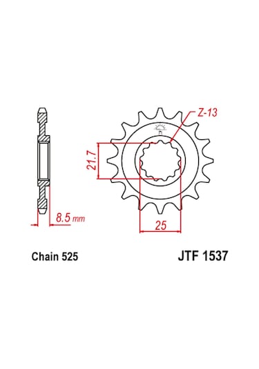 Kawasaki Z 1000 Ön Arka Dişli Jt Sprockets 2010-2014