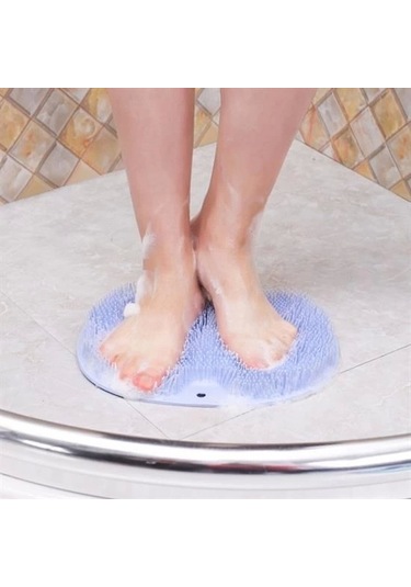 Buffer Çok Amaçlı Esnek Yumuşak Banyo El Ayak Vücut Plastik Duş Matı Plastik Banyo Matı Çok Renkli