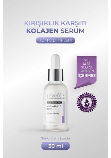 Anti-wrinkle Serum Retinol Peptide - Kırışıklık Karşıtı Ve Yenileyici Bakım 30 Ml