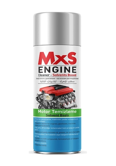 Mxs Motor Temizleme Spreyi - Solvent Bazlı