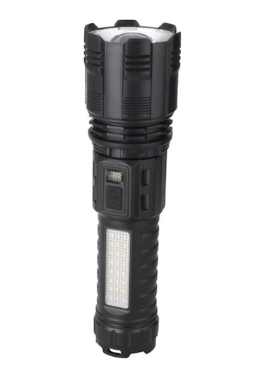 Panther Pt-4812 Usb Şarjlı El Feneri Siyah