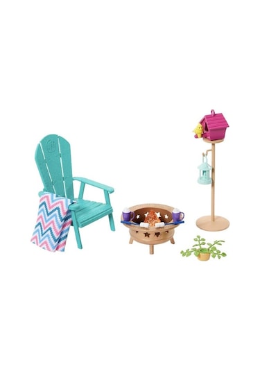 Barbie Ev Dekorasyonu Bahçe HJV32 HJV33