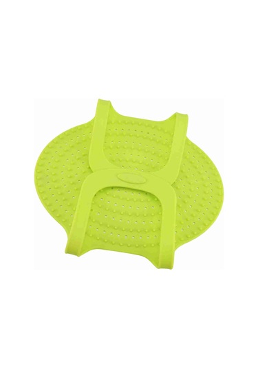 Yaozixa Yemek Dereceli Silikon, Isı Dayanıklı -40 C/+260 C , Yapışmaz, Fırın/barbekü Et Taşıyıcı Kemer Yeşil