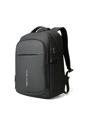 Mark Ryden Mr9191 Usb Şarj Portlu 15.6" Laptop Sırt Çantası 3 Bölmeli Model Siyah