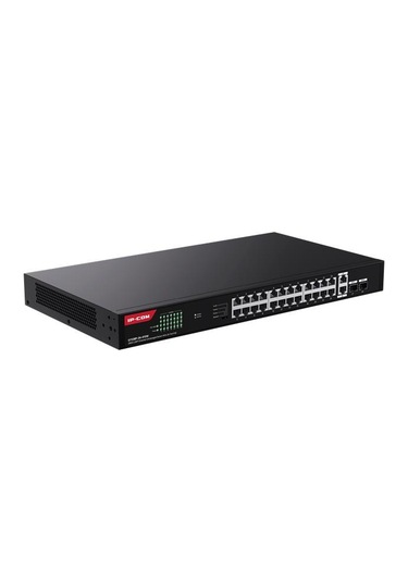 Ip-Com G1128-24-410W  24 Port Gıgabıt +2xgb RJ45/SFP Uplınk 370W Poe Rackmount Swıtch