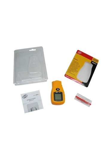 Benetech Dijital Mini Kızılötesi Termometre, Sıcaklık Aralığı: -32 - 280 Derece Gm270 Sarı