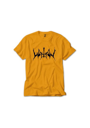 Watain Logo Sarı Tişört Sarı