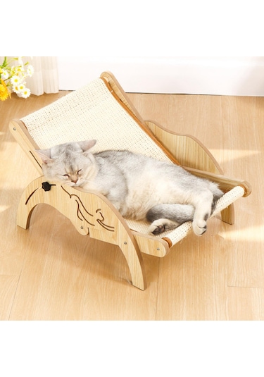 Suntek Kedi Şezlong Hamak Yatak Kediler Yükseltilmiş Rahat