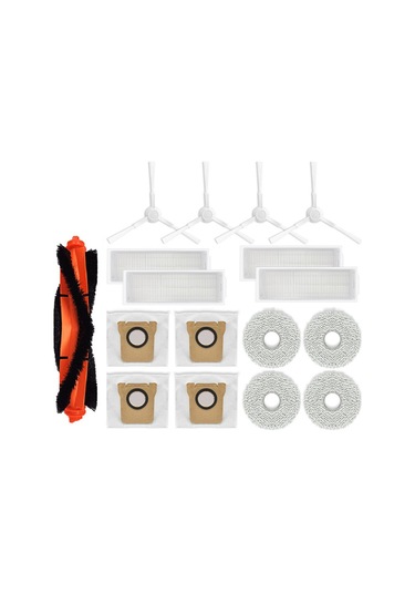 Xiaaokeji Xiaomi Mijia M30 Pro Filtre Torbası Yıkama Bezi Paspas Ana Yan Fırça