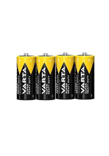 Varta Superlife Manganez Büyük Boy Pil 4'lü Paket