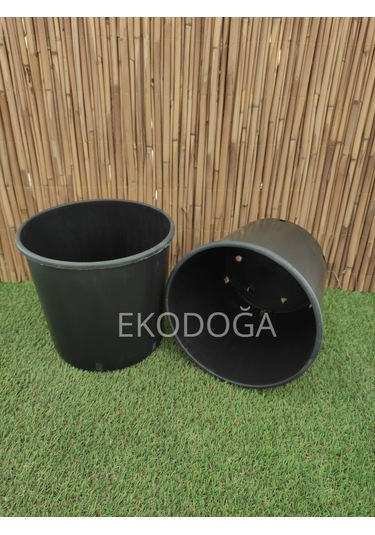 Üretim Saksısı 18,5 Lt Siyah Saksı Fidan Bitki Saksıları Adet Seç (508158513)