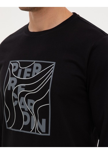 Pierre Cardin Erkek Siyah Pijama Takım 50322653-001 Siyah